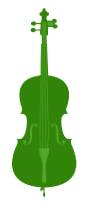 cello icon green
